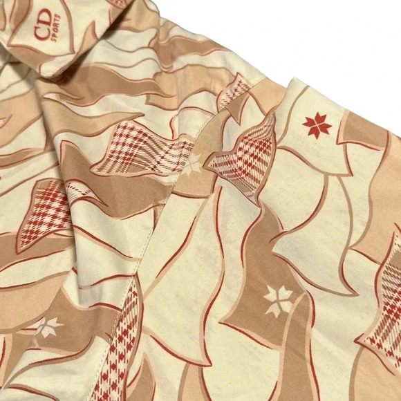 Vintage 90s Christian Dior Sports All Over Print Windbreaker Jacket Womens Large - Picture 7 of 15